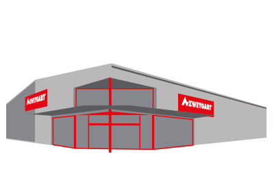 Zweygart Unternehmensgeschichte 2008 Fachmarkt Achern